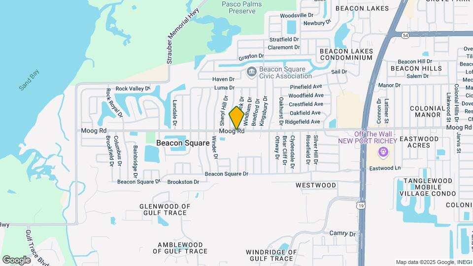3824 Moog Rd Map and Location Details
