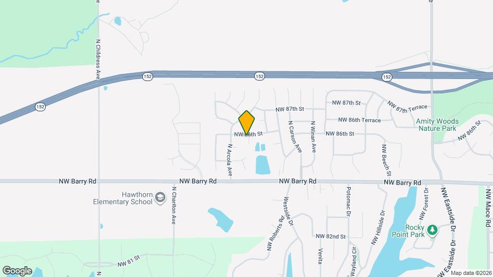 10501 NW 86th St Map and Location Details