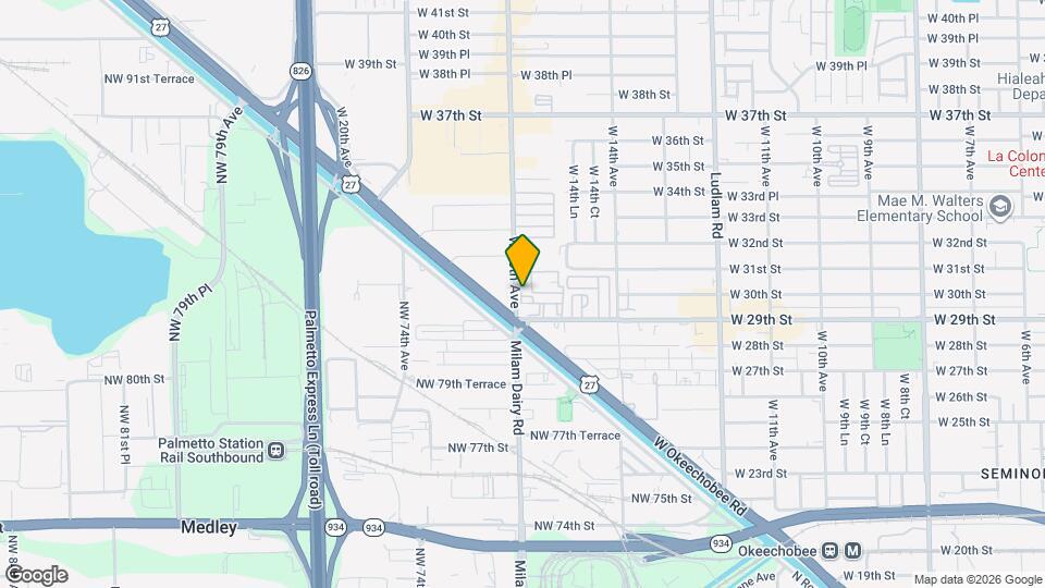 3025 W 16th Ave Map and Location Details