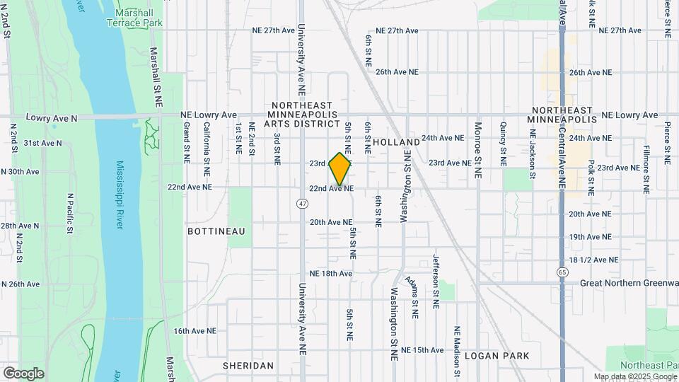 414 22nd Ave NE, Unit 3 Map and Location Details
