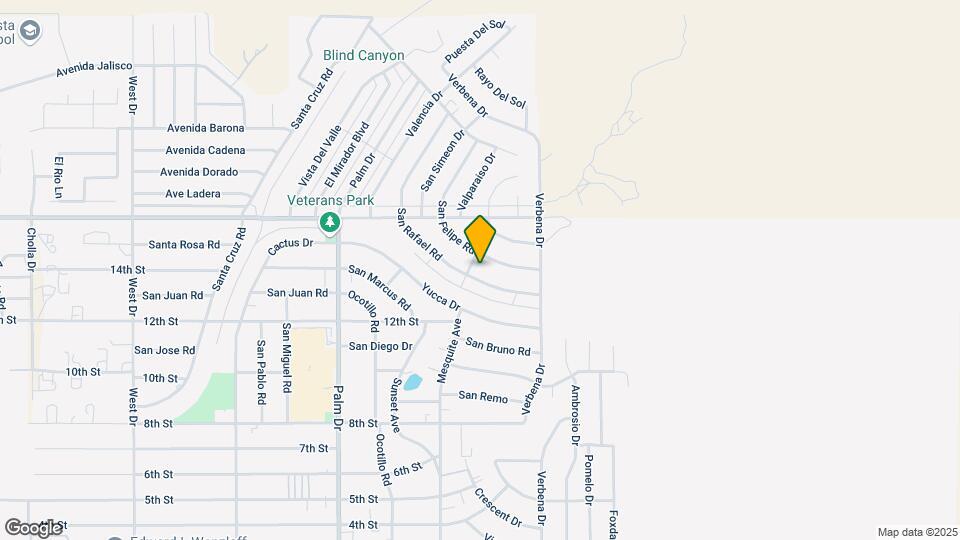 66800 San Rafael Rd, Unit A Map and Location Details