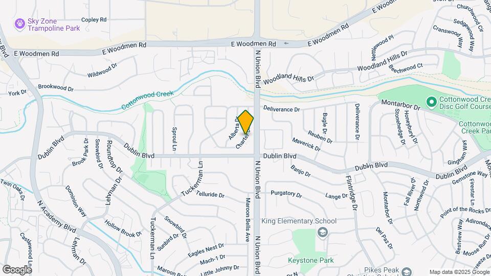 6567 Charter Dr Map and Location Details