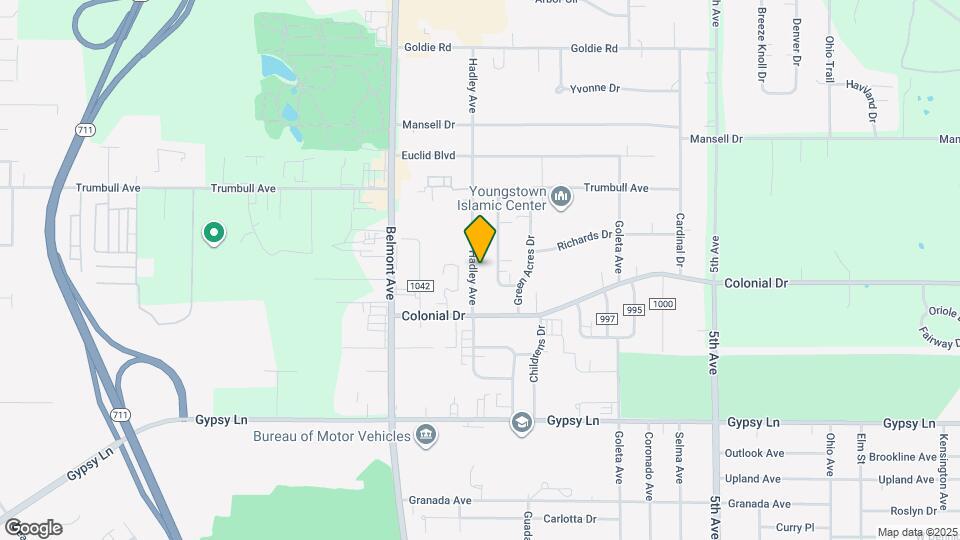 3053 Hadley Ave Map and Location Details