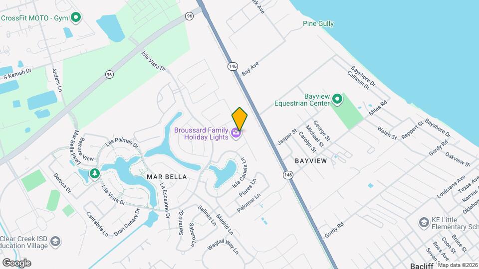 2314 Trocadero Ln Map and Location Details