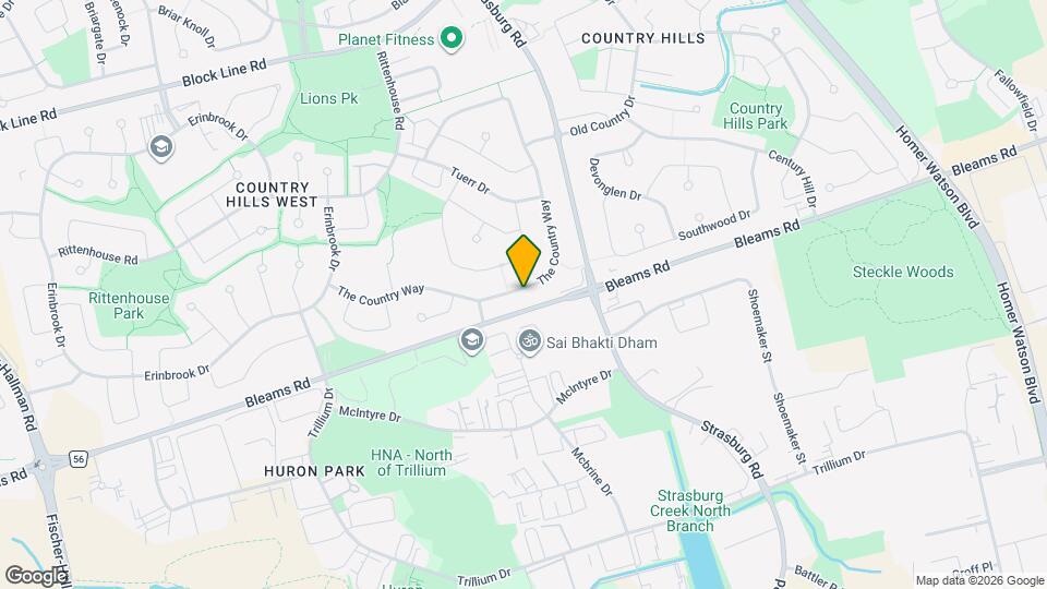 252 The Country Way Map and Location Details