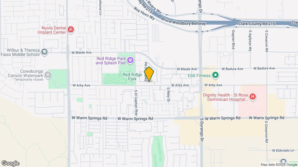 8923 Melridge Rd Map and Location Details