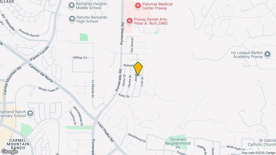 15157 Jenell St Map and Location Details