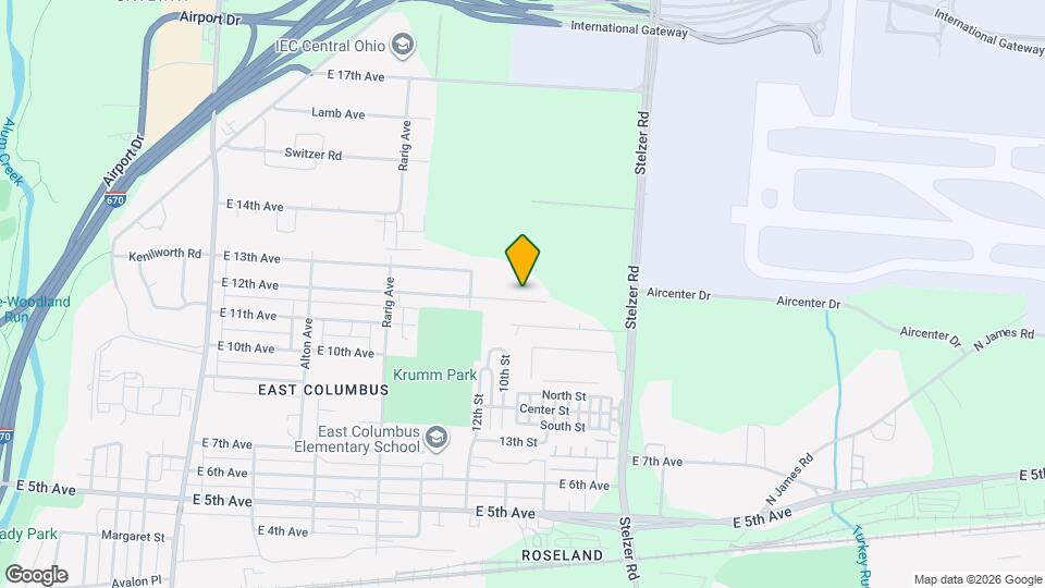 3248 E 12th Ave Map and Location Details