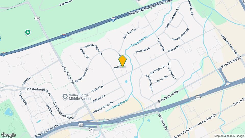 281 Brookmead Rd Map and Location Details