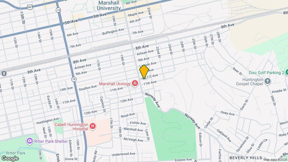 2012 11th Ave Map and Location Details