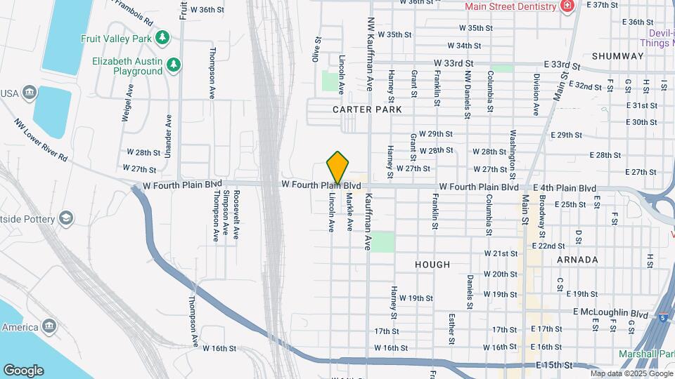 1111 W Fourth Plain Blvd Map and Location Details