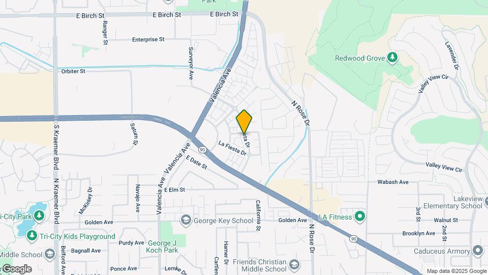 423 La Floresta Dr Map and Location Details