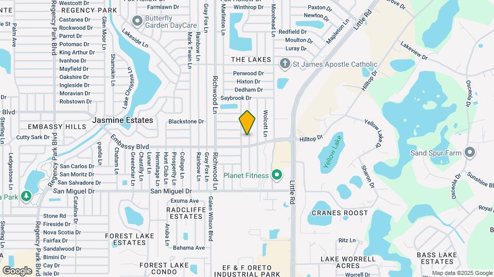 9239 Dresden Ln Map and Location Details