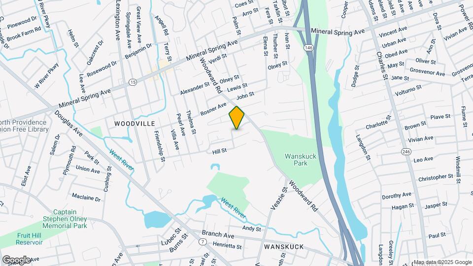 420 Woodward Rd Map and Location Details