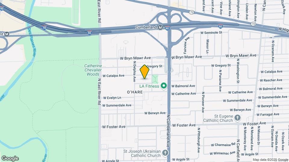 8522 W Rascher Ave Map and Location Details