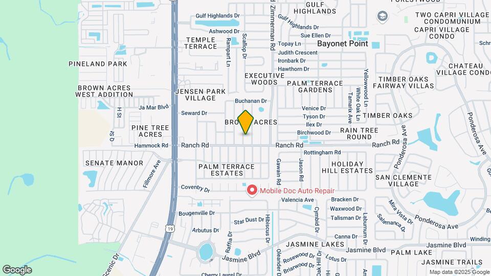 11014 Harding Dr Map and Location Details