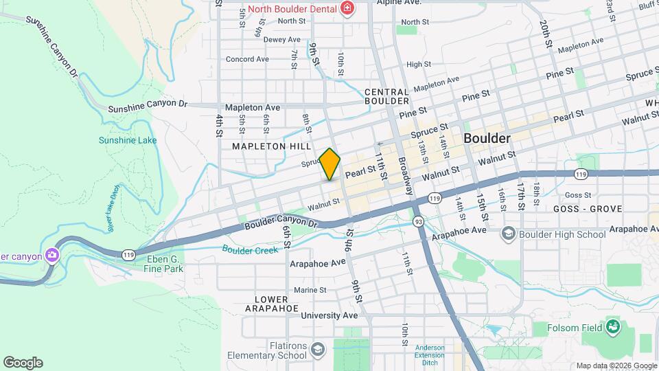 Pearl Street Lofts Map and Location Details