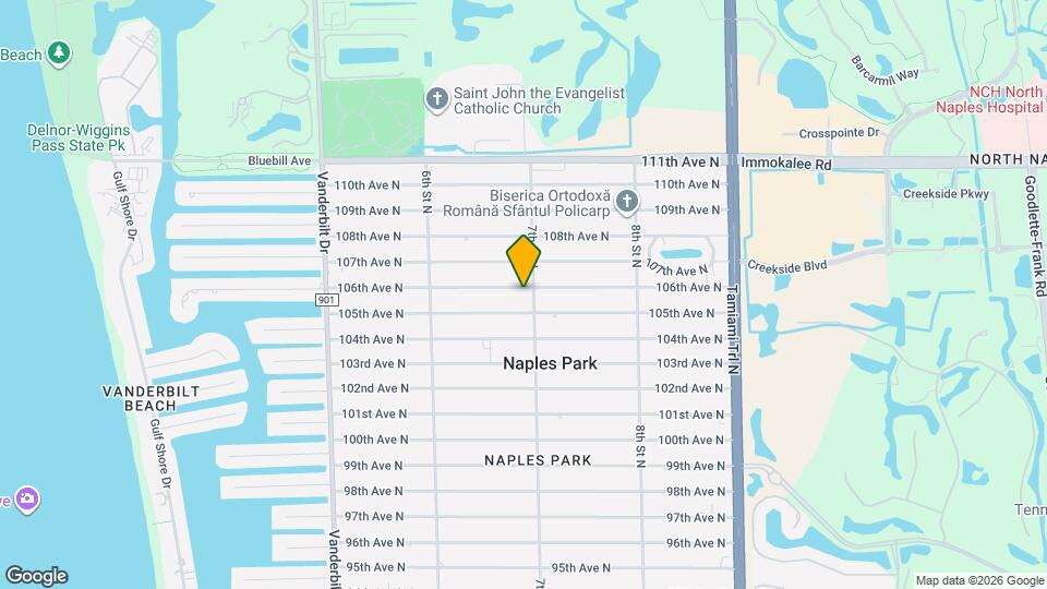 692 106th Ave N Map and Location Details