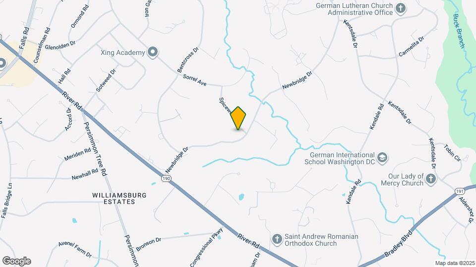 9454 Newbridge Dr Map and Location Details