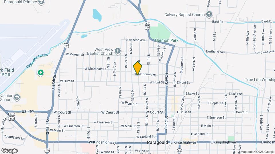 512 N 5th St Map and Location Details