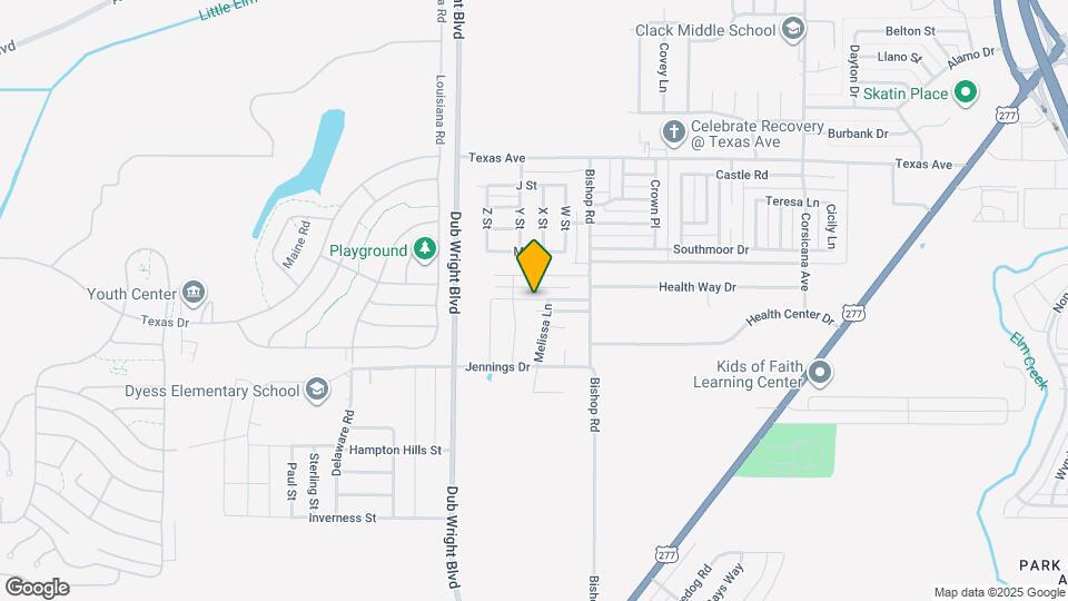 6137 Princess Ln Map and Location Details