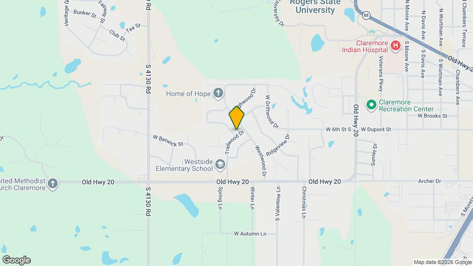 2500 Highwood Pl Map and Location Details