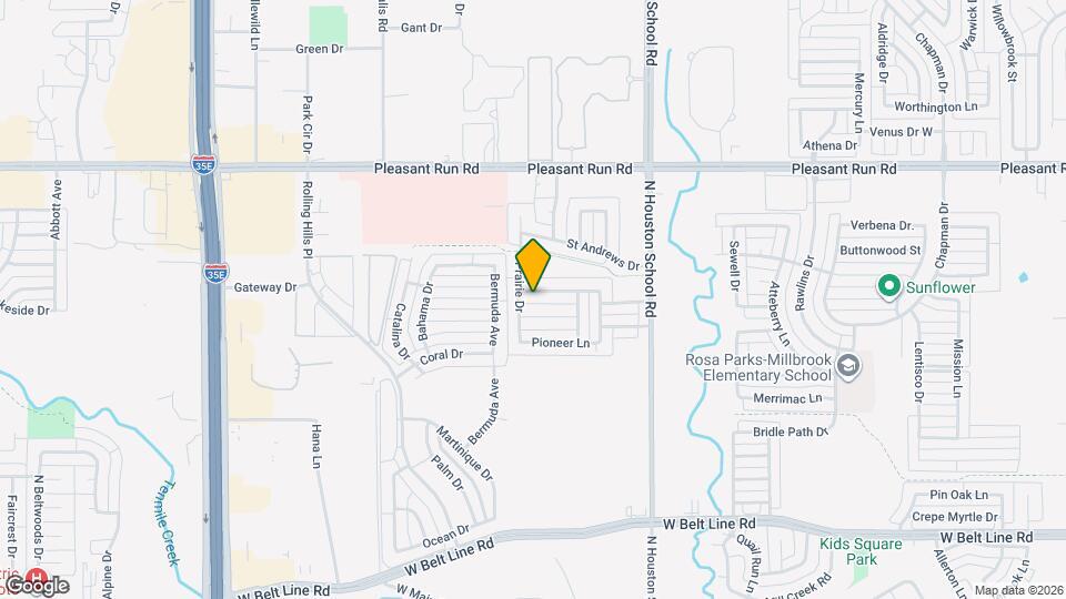 2716 Wild Grove Ln Map and Location Details
