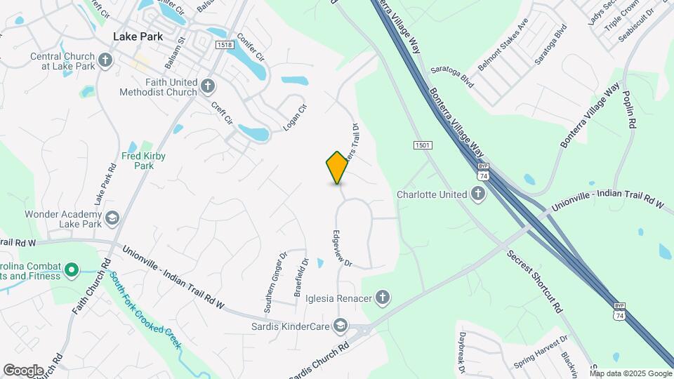 4112 Hunters Trail Dr Map and Location Details