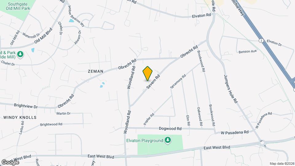 254 Severn Rd Map and Location Details