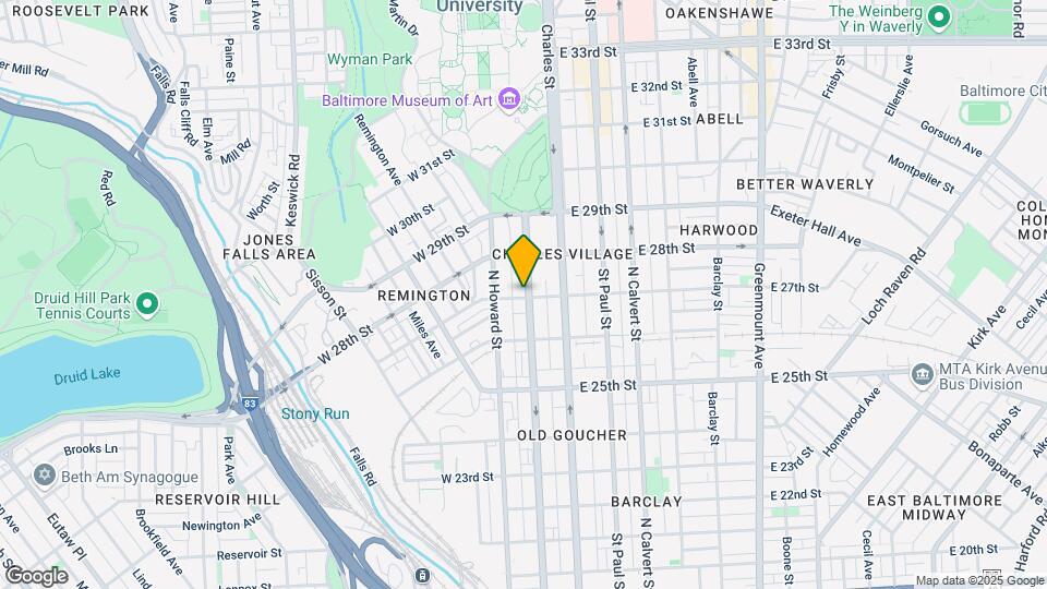 2702 Maryland Ave, Unit 3 Map and Location Details