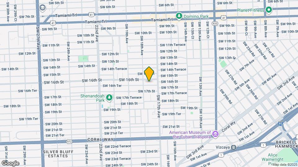 1765 SW 16th Ter Map and Location Details