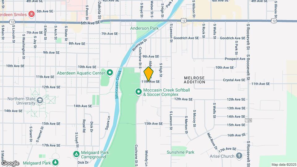 1324 11th Ave SE Mapa y Detalles de la Ubicación