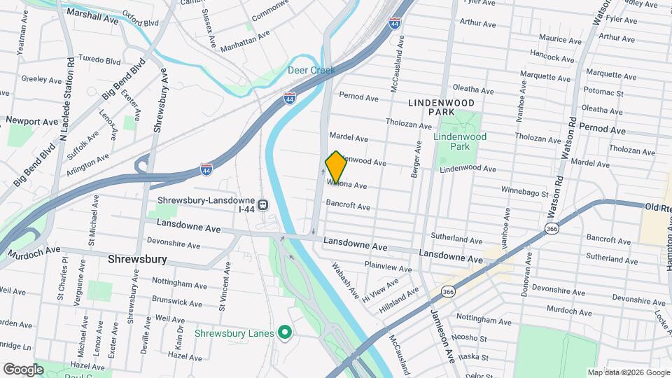 7070 Winona Ave Map and Location Details