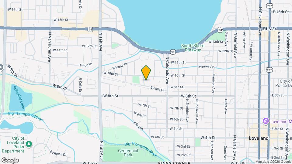 920 N Douglas Ave Map and Location Details