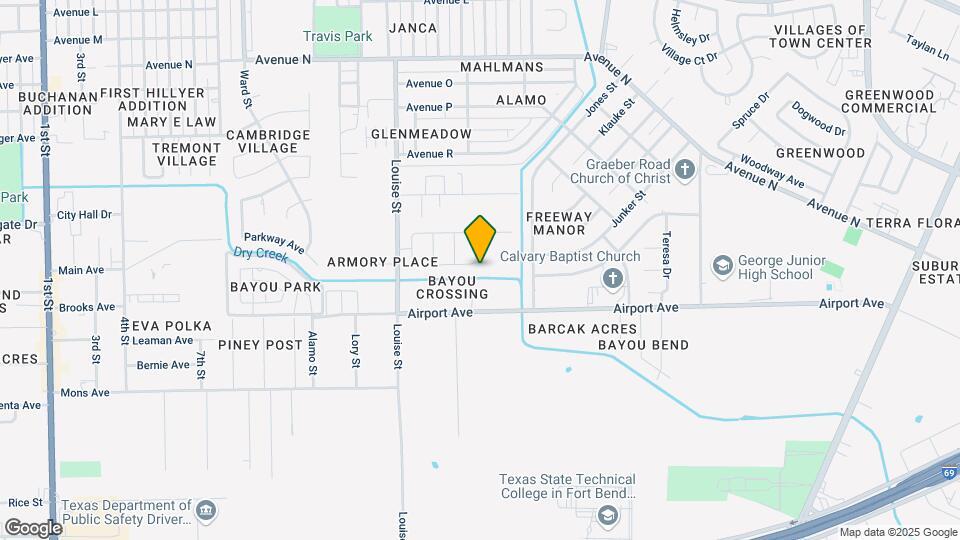 3422 Grand Cane Ln Mapa y Detalles de la Ubicación