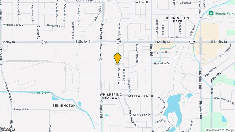 4821 Gadwall Dr W Map and Location Details