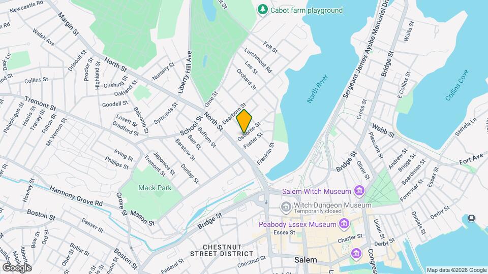 12 Osborne Street, Unit 2 Map and Location Details