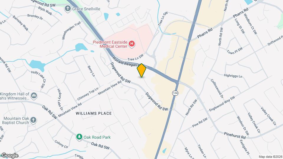 1798 Dogwood Ct SW Map and Location Details