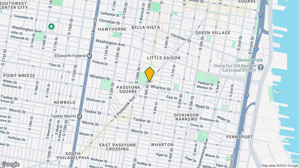 Wharton Flats Mapa y Detalles de la Ubicación