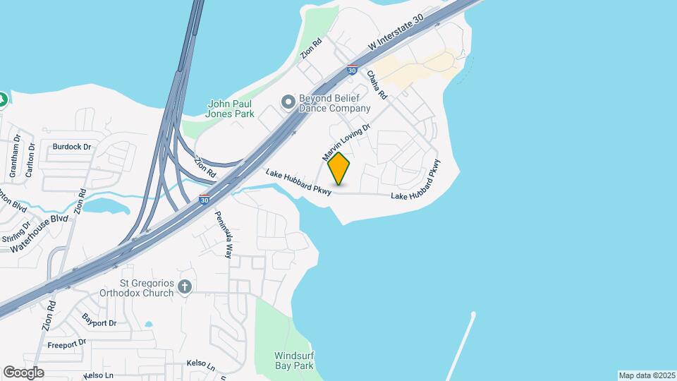 5813 Lake Hubbard Pkwy Map and Location Details