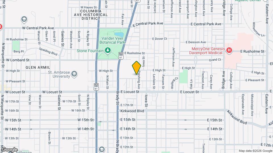 234 E Pleasant St, Unit B Mapa y Detalles de la Ubicación