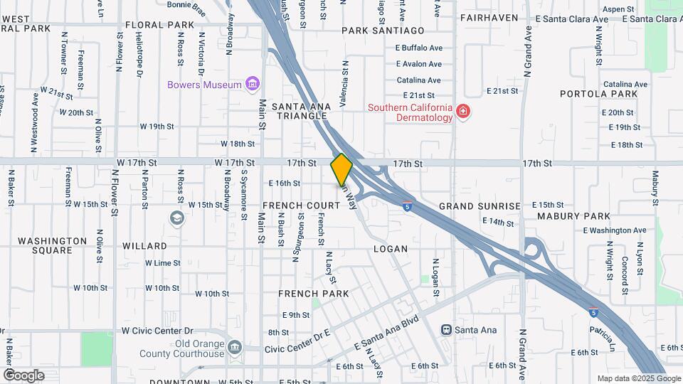 1519 N Dresser St Map and Location Details