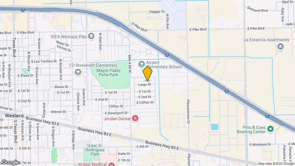 1911 Largo St Map and Location Details