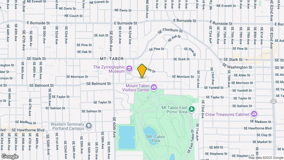 6409 SE Belmont St Map and Location Details