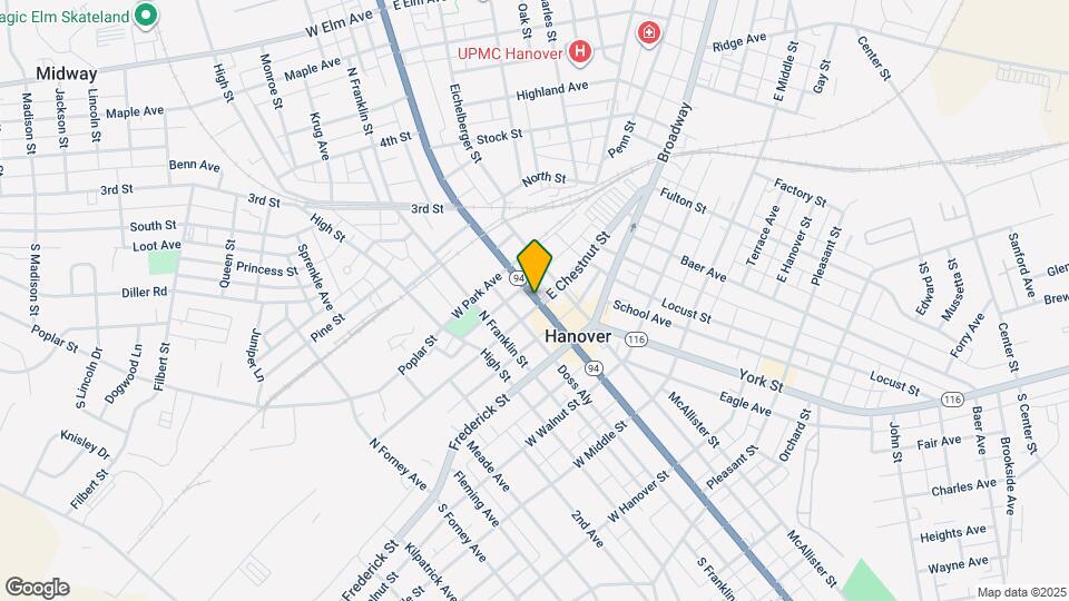 102 Carlisle St, Unit 102B Map and Location Details