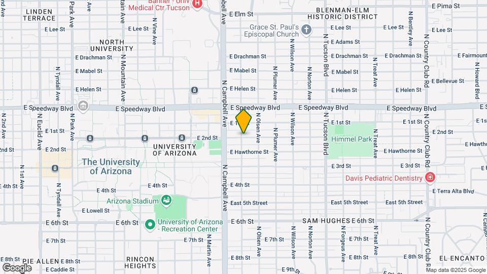 2005-2011 E. 2nd St. Map and Location Details