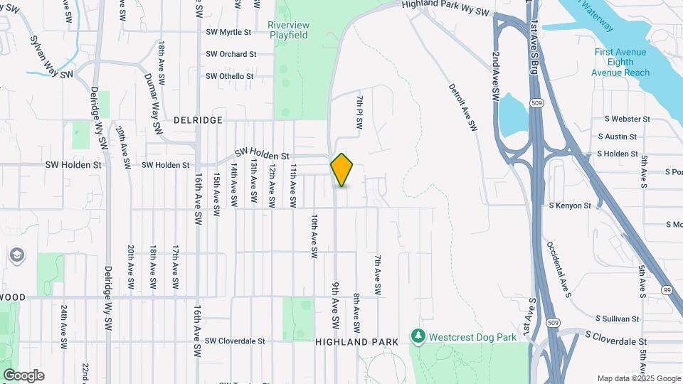 7774 Highland Park Wy SW Mapa y Detalles de la Ubicación