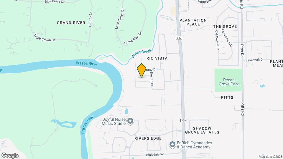 2606 Montecito Ln Map and Location Details