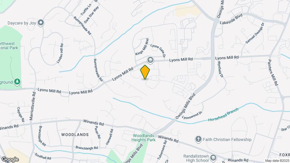 9606 Julia Ln Map and Location Details