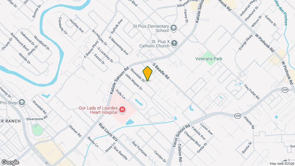 121 Rosedale Dr, Unit Apt. A Map and Location Details